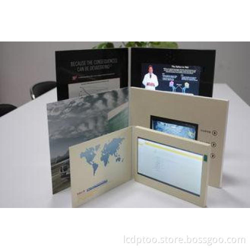 Battery Operated Custom Video Greeting Cards brochure 4.3 I